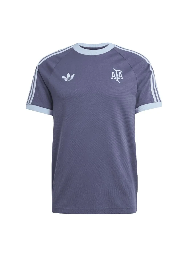 Adidas Adidas Afa Anniv Tee Blue Football T-Shirts For Men Xs