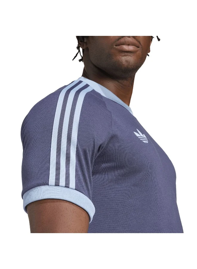 adidas تيشيرت كرة قدم أزرق رجالي مقاس