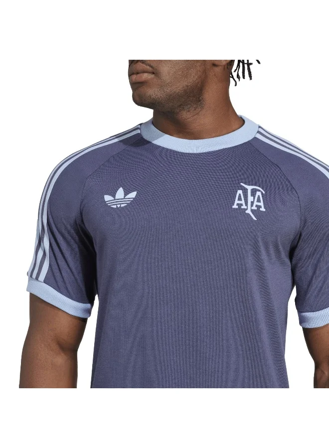 adidas تيشيرت كرة قدم أزرق رجالي مقاس