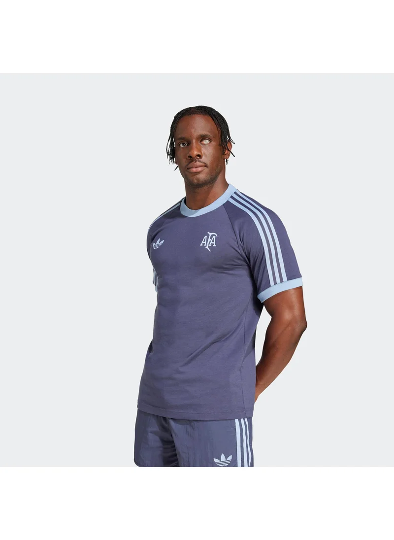 adidas تيشيرت كرة قدم أزرق رجالي مقاس