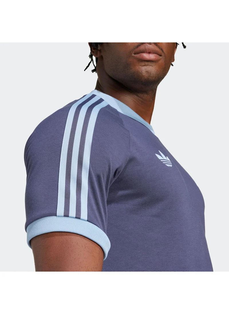 adidas تيشيرت كرة قدم أزرق رجالي مقاس