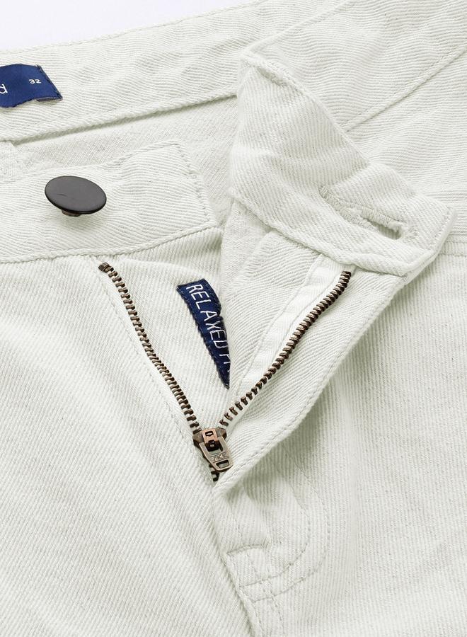 Take Two Men Relaxed Fit Cotton Cargo Jeans By Bene Kleed - Image 4