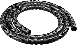 uxcell uxcell 1.6 M 17 x 21.2 mm PP Flexible Corrugated Conduit Tube for Garden,Office Black  - Image 1