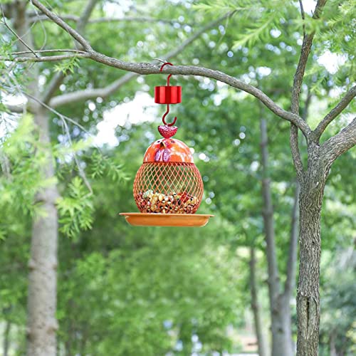 MR.FOAM Large an.t Moat for Hummingbird Feeders, 2 Pack Black Hummingbird Feeders Parts for Outdoors with 2 Clean Brushes (Black+red) - Image 5