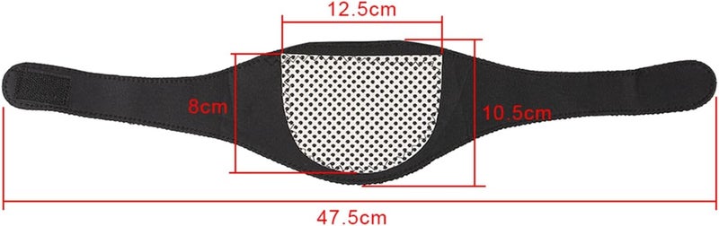 comfrt Soft Magnetic Neck Support Collar Health Pain Relief Heat Brace Wrap Strap, Promote Blood Circulation for Office Works, Students, Teachers, Drivers - Image 5