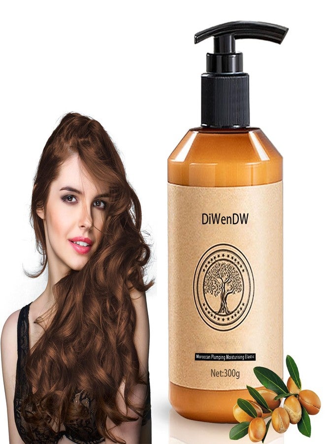 DWDiWen كريم مرطب ومرن لتجعيد الشعر لجميع أنواع الشعر، كريم تصفيف يدوم طويلاً للشعر المجعد، كريم مرطب ومحدد لتجعيد الشعر المغربي للرجال والنساء - Image 1
