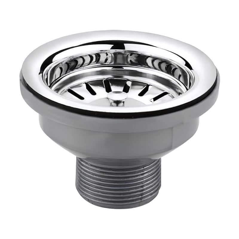 New Ware® PVC Waste Coupling Stopper Full Thread for Secure and Leak-Proof Sink Drain - Universal Fit, Easy Installation, Durable and Corrosion-Resistant Sink Drainage Solution (3 Inch) - Image 1