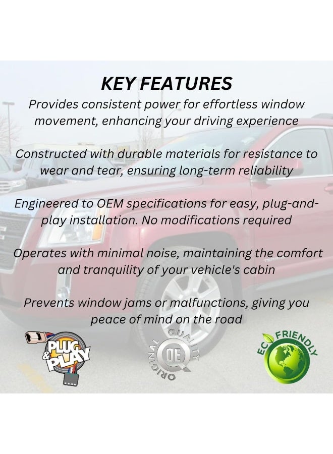 Panther Automotive Front Power Window Regulator Motor for GMC and Chevrolet - Image 3