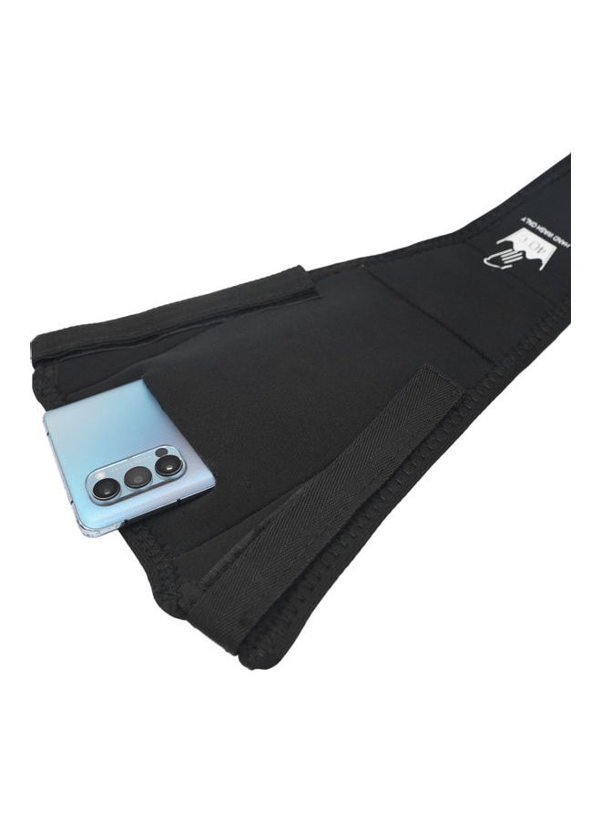 NIBEMINENT Bike Sweatband with Touch Screen Phone Pocket Bicycle Sweat Absorb Band Road Trainer Sweatbands Sports Cycling Riding 26*6*22cm  - Image 4