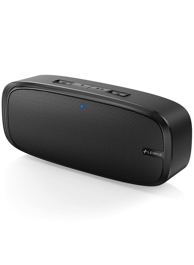 LENRUE Bluetooth Speaker, Wireless Portable Speaker with Loud Stereo Sound, Rich Bass, 12-Hour Playtime, Built-in Mic. Perfect for iPhone, Samsung and More - Image 1
