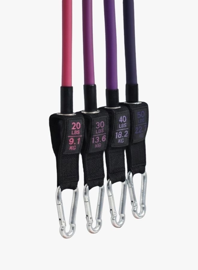 KANGAROO Comprehensive resistance bands set with 3-level  resistance band loops - Image 5