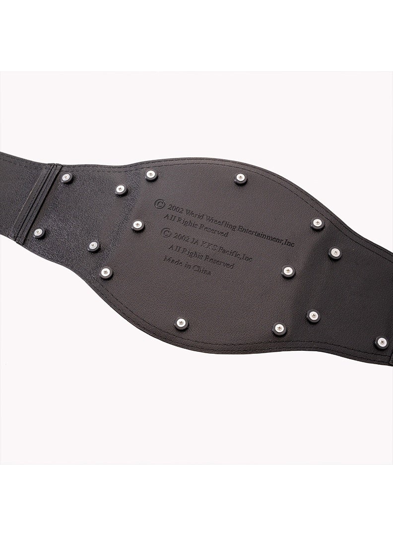 دبليو دبليو إي حزام بطولة المصارعة الدوار 125cm – حزام فائز بلاستيكي بأسلوب WWE للأطفال والكبار، تصميمان، حجم - Image 5