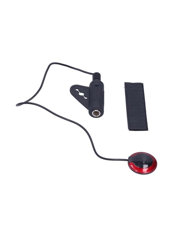 Thoraya Guitar Piezo Pickup Contact EQ Microphone Transducer for Violin Ukulele Mandolin AD‑20  - Image 1