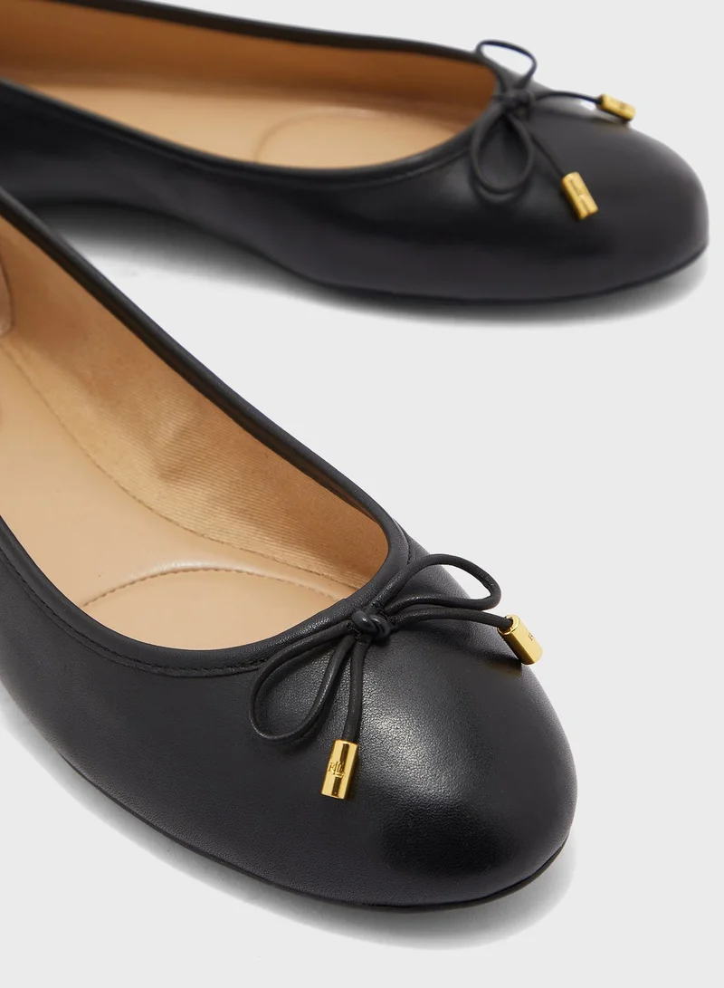 Lauren Ralph Lauren Jayna Super Soft Flat Ballerinas
