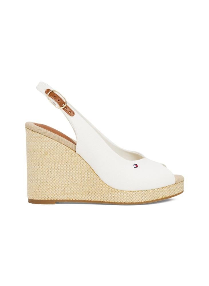 TOMMY HILFIGER HIGH WEDGE SLINGBACK ESPADRILLES  - Image 1