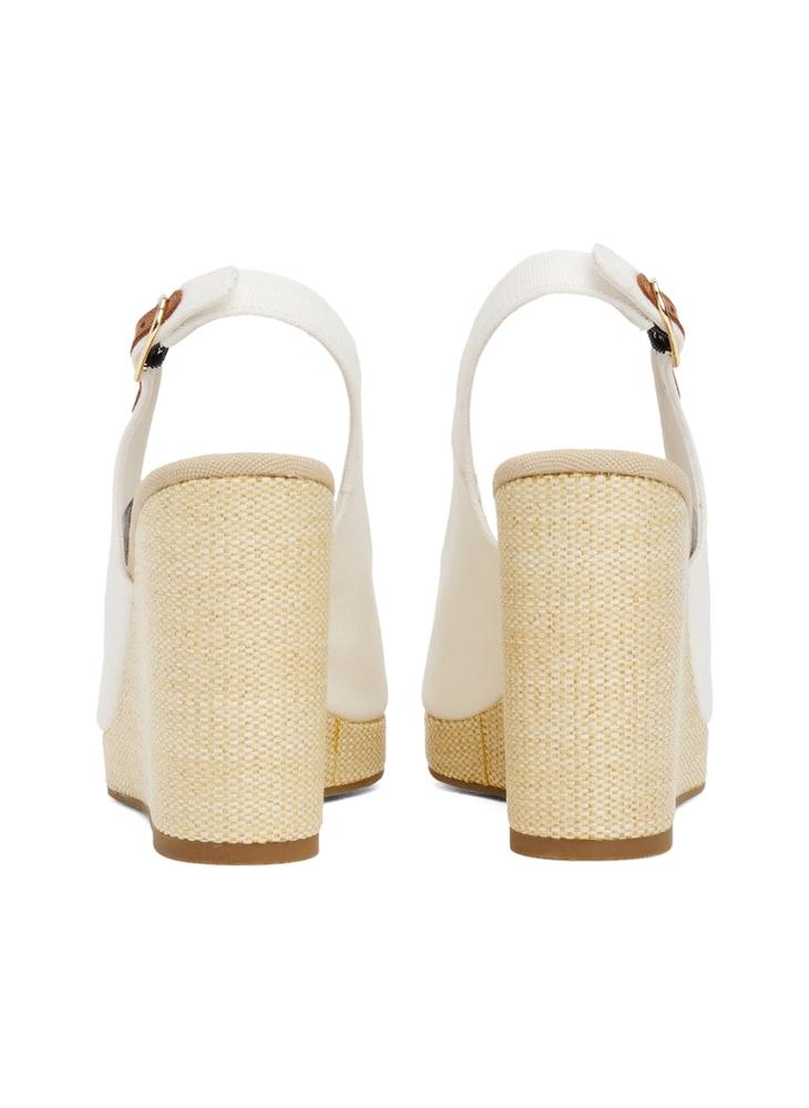 TOMMY HILFIGER HIGH WEDGE SLINGBACK ESPADRILLES  - Image 3