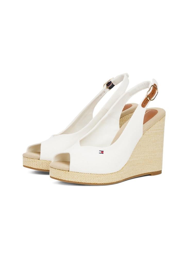 TOMMY HILFIGER HIGH WEDGE SLINGBACK ESPADRILLES  - Image 4