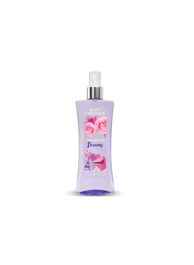 FANTASIES BODY FANTASIES Body Fantasies Signature Fragrance Body Spray, Romance and Dreams, 8 Fluid Ounce