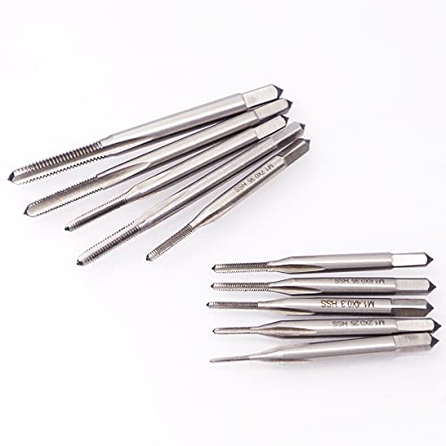 Wolfride Micro Tap Drill Bit Set Metric Thread Tap Drill Bits Set M1 M1.2 M1.4 M1.6 M1.7 M1.8 M2 M2.5 M3 M3.5 Mini Tapping Tool Tool - Image 5