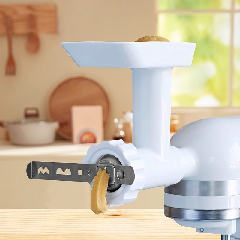 3pcs Stainless Steel Meat Grinder Multi Functional Set Durable Easy Clean Versatile - Image 2