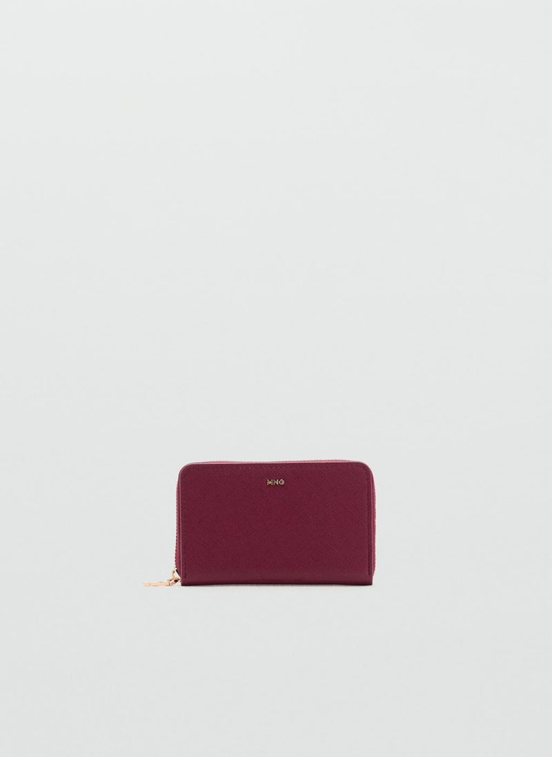 MANGO M-- Martes Logo Zip Through Wallet  - Image 1