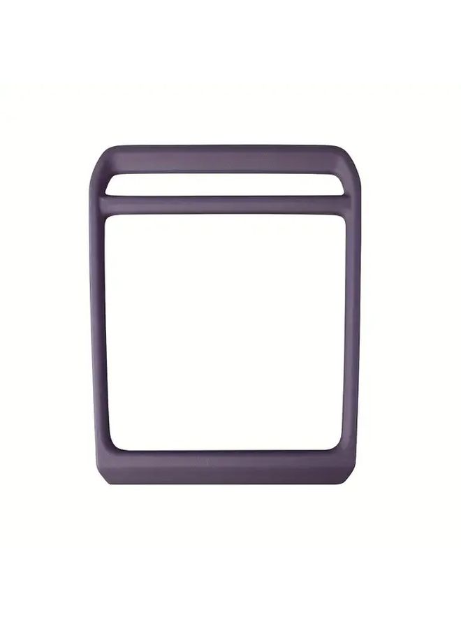 2026 Xpeng P7 Perfect Fit Faux Leather Console Protector Car Interior Gear Shift Trim Scratch Resistant Easy Clean Shielding Purple - Image 3