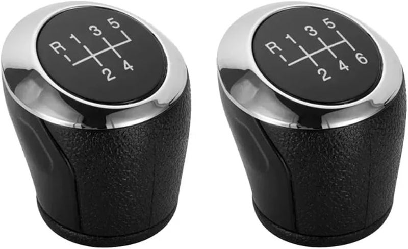 Black 6 Speed Manual Gear Shift Knob Replacement For Chevrolet Aveo Sonic T300 2013 2017 - Image 3