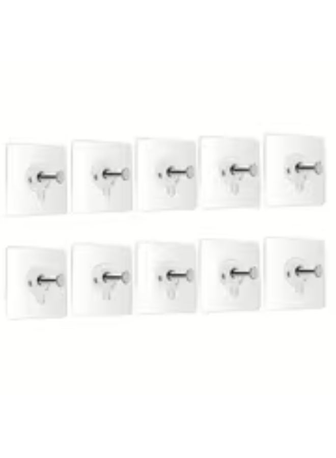 إيروريكس 28 قطعة من ملصقات الحائط اللاصقة القوية بدون تلف – مسامير غير مرئية وخطافات بدون أثر للتعليق الآمن - Image 4