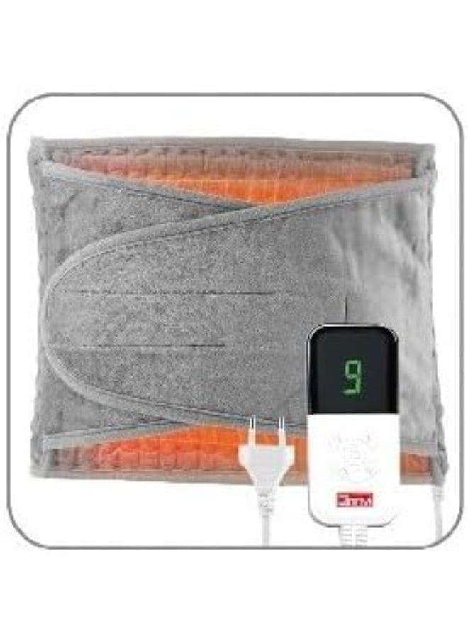 حزام حراري كهربائي 60×30 سم – علاج حراري قابل للتعديل لتخفيف آلام الظهر والخصر والرقبة والعضلات - Image 1