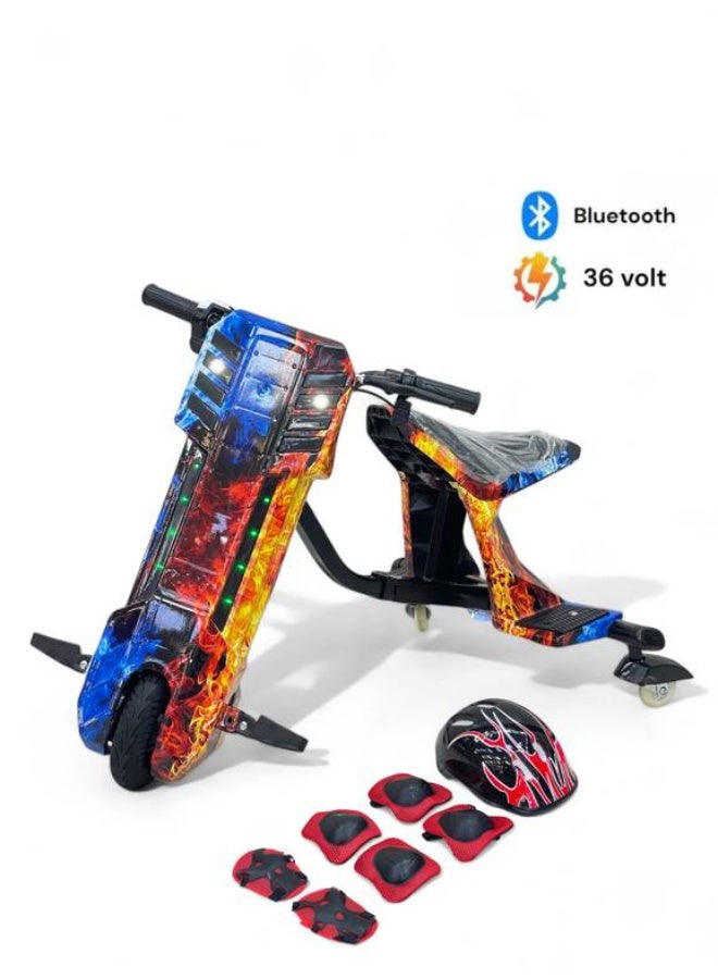 Drift scooter with motorcycle seat 2026 model - Image 2