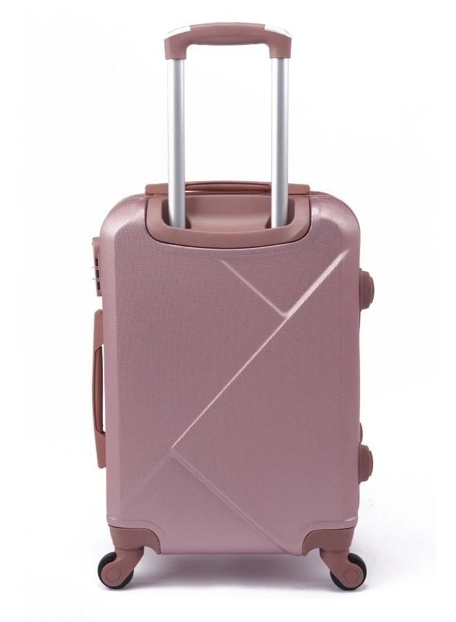 LIMRA Limra Luggage Trolley Bags set of 6 Pcs Rosegold