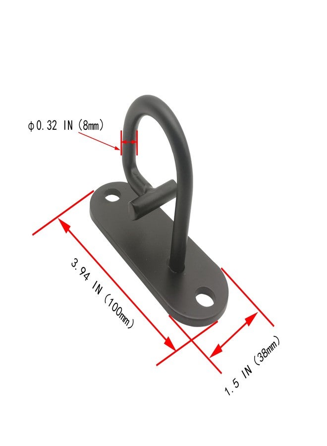 MoskAv Resistance Band Wall Anchor - Space Saving Wall Mount Workout Anchors for Home Gym Workouts, Body Weight Straps, Suspension Training, Exercise, Stretching, Yoga - Image 2