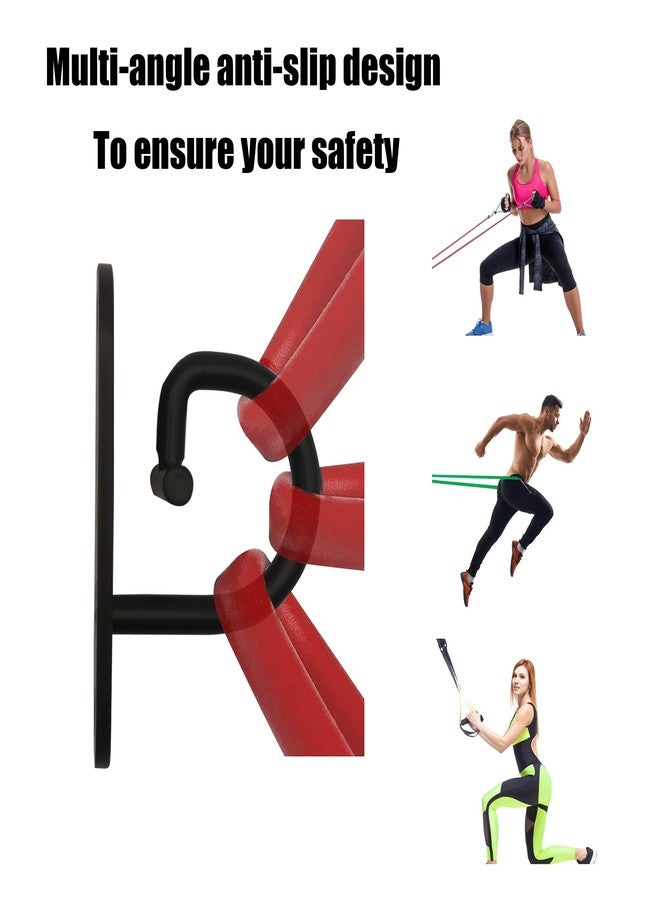 MoskAv Resistance Band Wall Anchor - Space Saving Wall Mount Workout Anchors for Home Gym Workouts, Body Weight Straps, Suspension Training, Exercise, Stretching, Yoga - Image 4