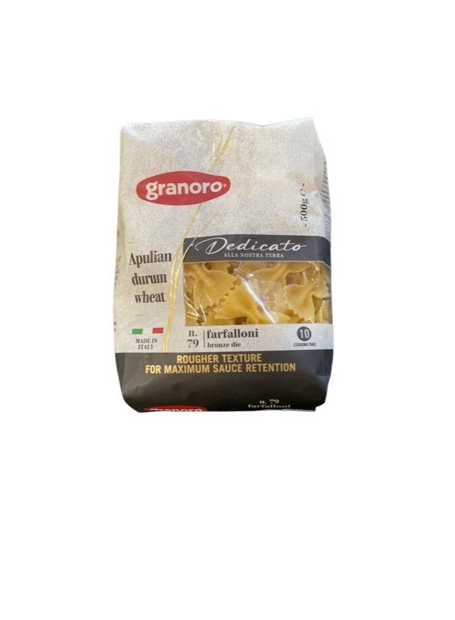 Pasta Farfalloni Dedicato 500g