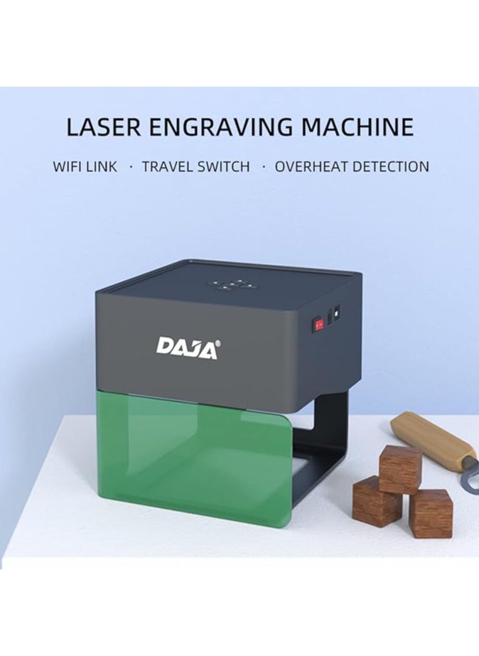 Generic - DAJA Laser Engraver CNC Diy DJ6 Laser Engraving Machine 3000mw Fast Mini Logo Mark Printer Cutter Woodworking Wood Plastic - Image 1