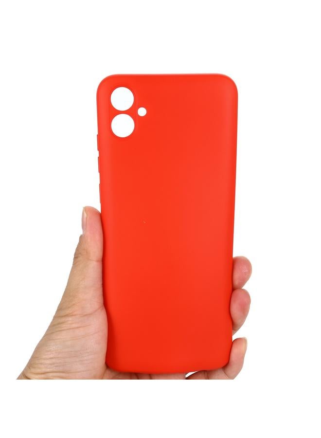 S-TOP Case For Samsung Galaxy A04e / M04 / F04 Pure Color Liquid Silicone Shockproof Full Coverage Case - Image 4