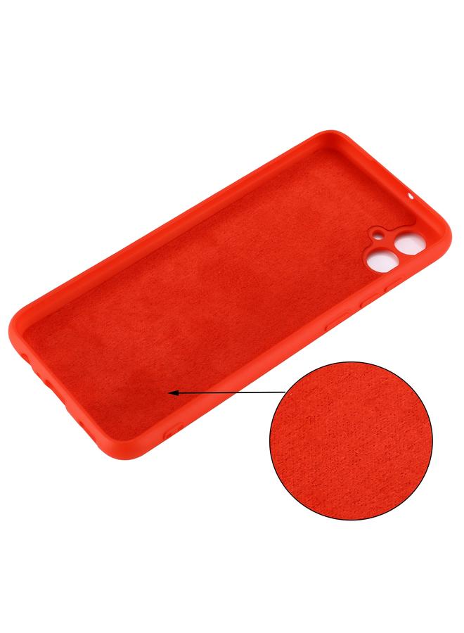 S-TOP Case For Samsung Galaxy A04e / M04 / F04 Pure Color Liquid Silicone Shockproof Full Coverage Case - Image 3