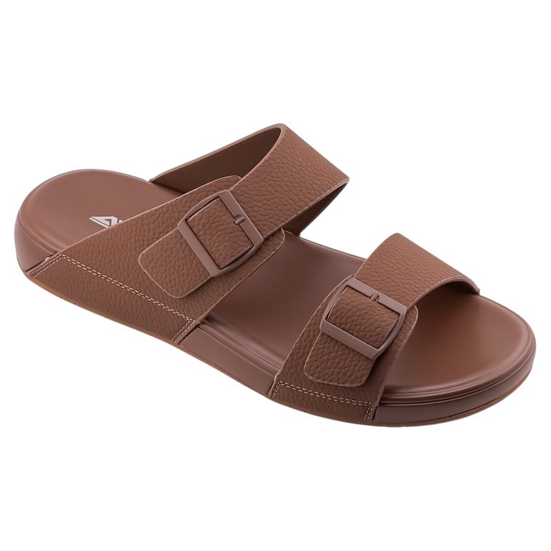 AET A E T Handmade Arabic Sandals For Men | Outdoor Mens Slippers | Everyday Flip Flops Open Toe | Arabic Genuine Leather With Buckle | New Arabic Design | Matching Color Footbed | Comfortable & LightWeight - Image 1