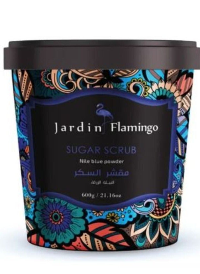 Jardin Flamingo Sugar Scrub Nile Blue Powder 600g