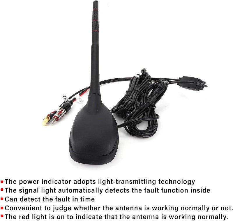 Elegant appearance Car DAB FM Antenna Active Amplified Top Roof Mount Water Proof Dust Proof Universal Car Antenna Fit for Vehicle RV Foldable Protective coating Assorted trendy color picks Year round in stock Spec compliant trusted quality Well-engineered versatile build Strategic warehouse site Full village delivery cover All user affordable trusted quality All user group compatible Remote area delivery Global upgraded practical design Multi option design Safe silicone build Storage & transit friendly Gulf popular simple design Diverse use resistant crafted quality Long use oriented quality Cost effective upgraded craftsmanship Anti slip Hot & cold climate compatible Multi-purpose fine material Low maintenance Leakproof sealed - Image 4