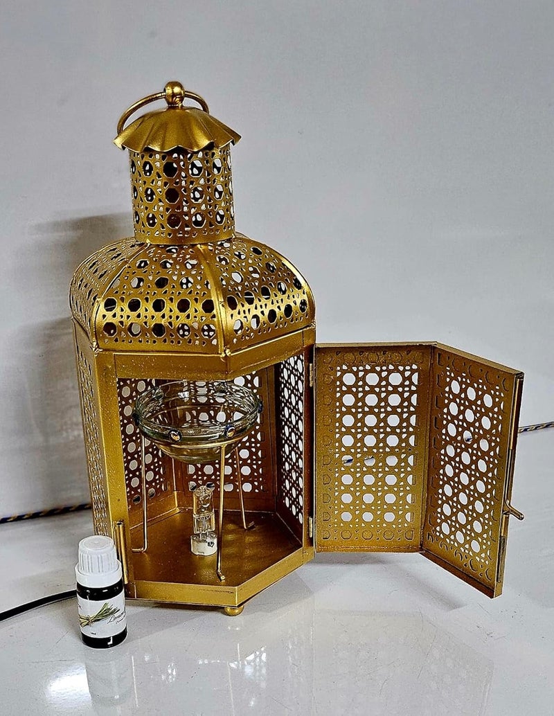R.R.V. INTERNATIONAL RRV INTERNATIONAL Aroma Diffuser Burner with 10 ml Aroma Oil Made by Galvanized Metal - Image 4