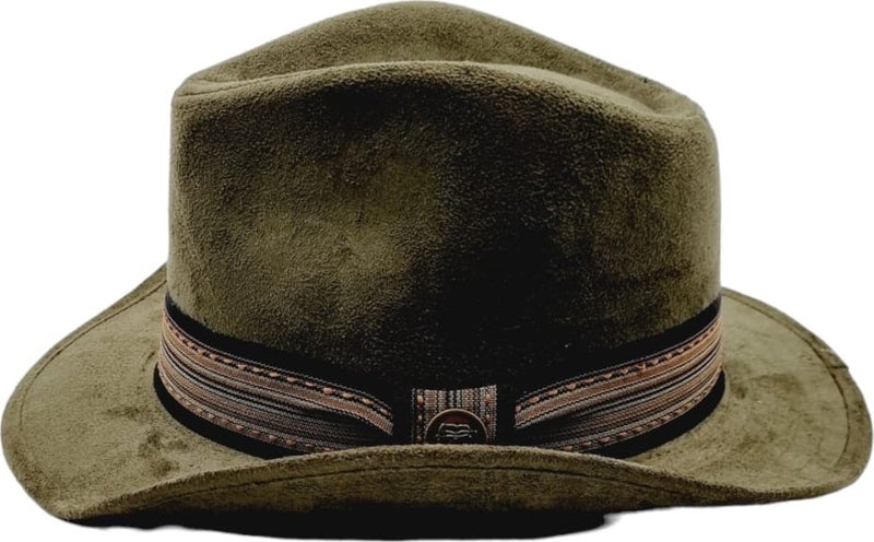 Mood Agenda Nubuck Cowboy Fedora Hat  - Image 2