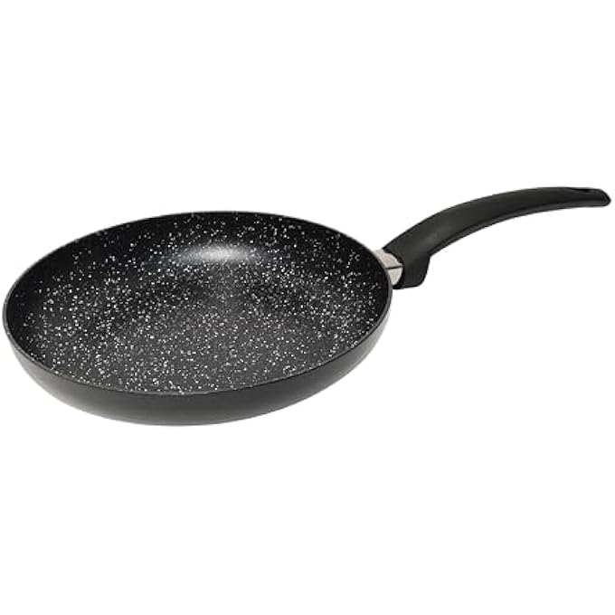 Cookline Pressed Aluminum NonStick Fry Pan 26Cm Black With White Dots Induction Compatible Easy To Clean - Image 2