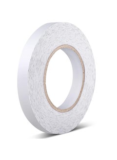 Zibuyu Zibuyu® Roll Fabric Fusing Tape, Fabric Fusing Tape Iron on Tape Double Adhesive Hem Tape Iron-on Hemming Tape Iron-on Tape for Pants Clothes Jeans 3/5 Inch x 164 Feet, White  - Image 1