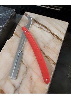 Globalstar Barber's Classic Straight Razor - Red Handle