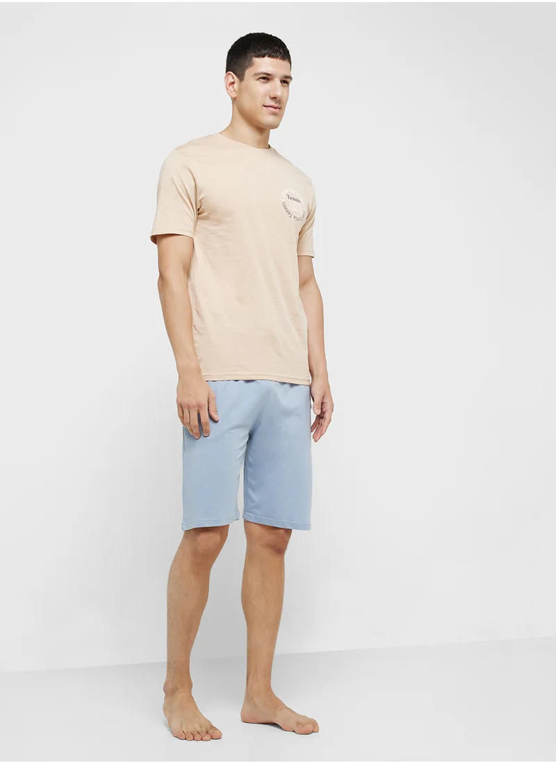 Seventy Five Nightwear Top & Shorts Sets