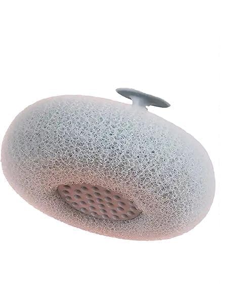 JAPP JAPP Bath Shower Loofah Sponge Body Scrubber Bathing Round Loofah for Men and Women Ultra Soft Round Bath Sponge LoofahScrub  - Image 1