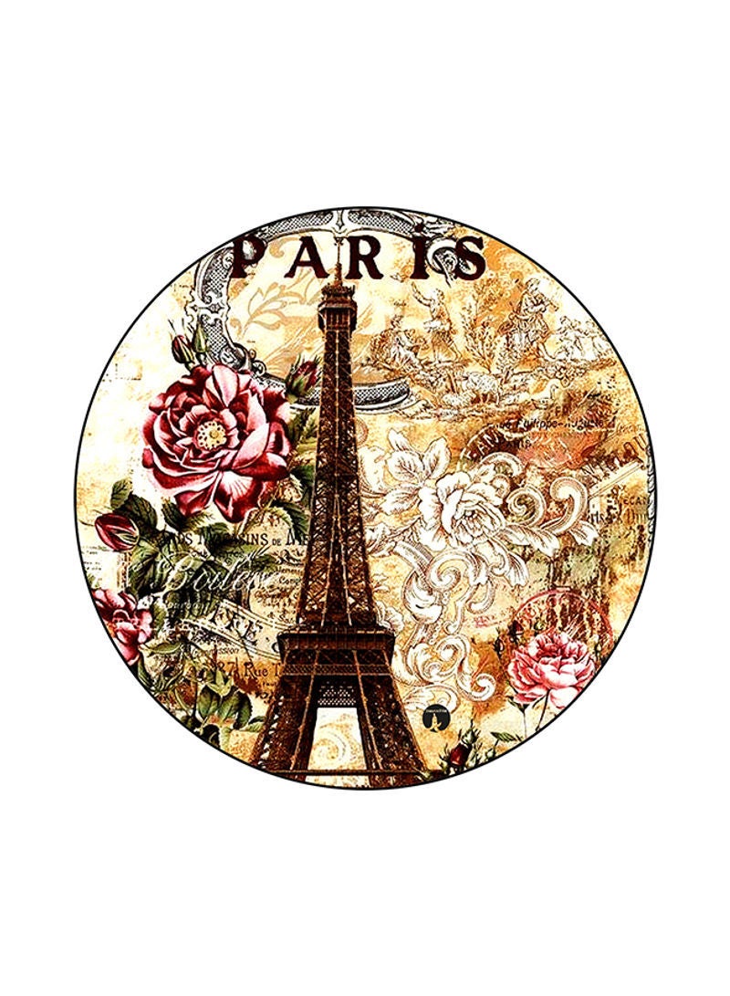 RKN Effiel Tower Print Mouse Pad Multicolour