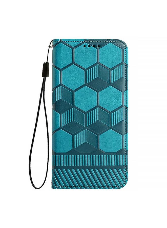 اس-توب جراب لهاتف Samsung Galaxy S22 5G جراب هاتف جلدي مغناطيسي بتصميم كرة قدم - Image 2