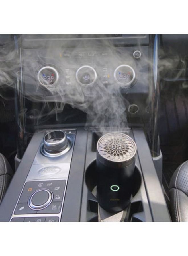 Sharpdo Portable Usb Large Cylinder Electric Incense Burner Black 14 x 7 x 7cm - Image 2